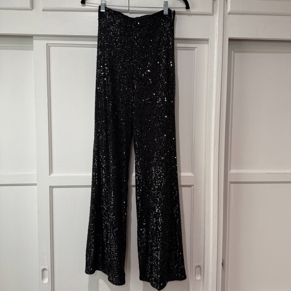 Gianni Bini Sequin Wide Leg Pants